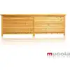 Image de Mucola - Coffret De Coussin De Banquette En Bois Coffret De Jardin Coffret De Jardin Bois
