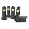 Image de Gigaset A270A - Téléphone Quattro DECT avec répondeur - fonction mains libres - écran rétroéclairé ambré