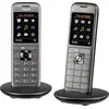 Image de Gigaset CL660HX Duo - Combiné d'extension sans fil avec identification de la ligne appelante - DECT\NGAP - Anthracite + combiné supplémentaire