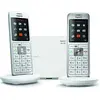 Image de Téléphone sans fil duo dect blanc avec répondeur - Gigaset - GIGACL660DUOBLANC - eco dect
