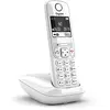 Image de Gigaset AS690 - Téléphone fixe sans fil avec grand écran rétroéclairé pour un affichage ultra lisible, fonction blocage d'appels - Blanc [Version Française] en occasion ou reconditionné