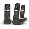 Image de Téléphone sans fil dect noir sans répondeur - Gigaset - AS690TRIONOIR -