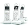 Image de Téléphone sans fil trio dect blanc - Gigaset - GIGAAS690TRIOBLANC -