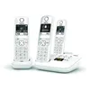 Image de Téléphone sans fil trio dect blanc avec répondeur - Gigaset - GIGAAS690ATRIOBLANC -