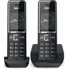 Image de T ©l ©phone sans fil duo dect noir avec r ©pondeur - Gigaset - COMFORT550-DUO-BLACK -