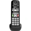 Image de Gigaset Gigaset A735 System - Téléphone sans fil simplicité pour les seniors - Touches rétro-éclairées - Pratique à utiliser avec la fonction mains libres - Compatible avec les appareils auditifs Noir