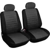 Image de 2 Housse De Siège Universelle Pour Voiture Avant, Noir Gris, 7231-2 - Woltu
