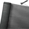 Image de Woltu - Brise Vue Renfoncé Pour Balcon, Protection Contre Le Vent, Le Soleil, La Poussière, 1x25m, Anthracite