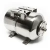 Image de Wiltec - Réservoir Pression À Vessie   100 Litres   700 X 450 X 470 Mm   En Acier Inoxydable   Version Horizontale   Surpresseur Pour La Surpression Eau Domestique   Réservoir Cuve Suppresseur Pour Pomp
