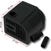 Image de Sunsun Hj-211 Eco Mini Pompe À Eau 200l/h 2w Pompe D'aquarium Économie D'Énergie Débit Réglable Moteur Silencieux Eau Douce Eau Salée Étang Aquariophilie