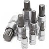 Image de Wiltec Jeu de douilles XZN Denture multiple 8 Pièces M4-M16 Douille Clés Outil Kit