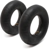 Image de Wiltec Lot de 2x Chambre à air 13x5.00-8 pour pneu de tracteur à pelouse   avec Valve coudée   capacité de charge max. 300 kg   pour Roue Tondeuse à gazon Brouette Chariot Diable
