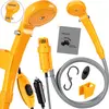 Image de Douche de camping portable 12V avec pompe immergée voyage randonnée voiture