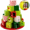 Image de Spielwerk® Calendrier de l'Avent en Bois Réutilisable - Montagne de cadeaux