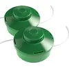 Image de 2x Tête de coupe pour débroussailleuse bobine de coupe 2 fils pour outil multifonctions coupe-bordures entretien Jardin filetage M10