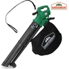 Image de GARDEBRUK® Aspirateur souffleur broyeur électrique 3en1 3000W bandoulière 270 km/h roulettes bac 45L souffleur de feuilles aspirateur jardin