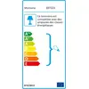 Image de Monzana Lampadaire Dahlia Argent Détecteur de mouvement Luminaire extérieur E27 lampe sur pied Acier inoxydable jardin IP44