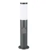 Image de Monzana Lampadaire Dahlia Anthracite Luminaire extérieur E27 lampe sur pied Avec Prise Acier inoxydable jardin IP44 allée