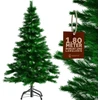 Image de Sapin de Noël artificiel Casaria 180 cm avec pied métallique, 533 branches, montage rapide, Noël, décoration de Noël, sapin de Noël, PVC, vert