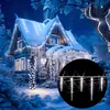 Image de Monzana Guirlande lumineuse LED intérieur et extérieur 40 stalactites décoration de Noël illumination