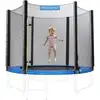 Image de Filet De Sécurité Pour Trampoline Résistant Filet Rond Entrée Zippée Refermable Dimension Au Choix 183 Cm / 6 Barres - Monzana