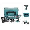 Image de Makita DDF 482 RT1J Perceuse visseuse sans fil 18V 62Nm + 1x Batterie 5,0Ah + Chargeur + Makpac 2