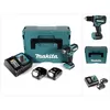 Image de Ddf 485 Rmj 18 V Li-ion Perceuse Visseuse Sans Fil Brushless 13 Mm + Coffret Makpac + 2 X Batteries 4,0 Ah + Chargeur - Makita