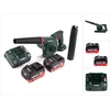 Image de Metabo AG 18 Souffleur sans fil 18 V + 2x Batteries LiHD 8,0 Ah + Chargeur
