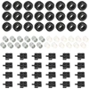 Image de LEGO Ensemble de 72 roues, pneus et essieux - Pièces détachées - Accessoires