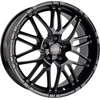 Image de Jante Oxigin 14 Oxrock 8.5 poucesx20 pouces ET45 5x112 black OXVIERZEHN8520H45B compatible avec VW Beetle Eos Golf Plus Golf V Golf V Variant/Jetta Golf VI
