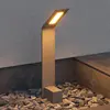 Image de doporro Lampe LED sur Pied Extérieure 6W avec LED Lampe Jardin Étanche IP65 3000K Light Extérieure Gris 40cm Design Pfadfinder