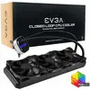 Image de EVGA 360MM CPU CLC COOLER Processeur Refroidisseur de liquide tout-en-un 12 cm Noir - Neuf