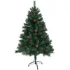 Image de SVITA Sapin de Noël artificiel pommes de pin et baies incl. support 150cm