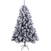 Image de SVITA Sapin de Noël artificiel neige pommes de pin baies incl. support 180cm