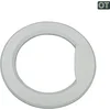 Image de Cadre de porte Gorenje 154520 anneau de porte extérieur blanc anneau hublot pour lave-linge à chargement frontal