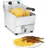 Image de Friteuse électrique Expondo Royal Catering - 10 l - 3000 W - Robinet de vidange -