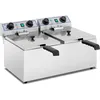 Image de Royal Catering - Fryer Double Électrique - 2 X 13 Litres Avec Fonction De Minuterie (60 Min)