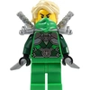 Image de LEGO Ninjago : Mini figurine de Lloyd Garmadon avec 2 katanas argentés