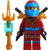 Image de LEGO Ninjago : Minifigure Deepstone Nya mit Waffe aus dem Set 70751