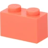 Image de LEGO : 100x Stein 1x2 dans 'Coral'