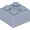 Image de LEGO : 100x Stein 2x2 in hellem Grau