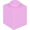 Image de LEGO : 100x Stein 1x1 en 'Bright Pink' (rose vif)
