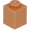 Image de LEGO : 100x Stein 1x1 en 'Medium Dark Flesh' (chair moyennement foncée)