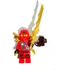 Image de LEGO Ninjago : Kai avec épée de dragon et deux katanas