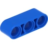 Image de LEGO Technic Zubehör : 25 Stück Liftarm 1x3 Blau