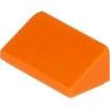 Image de LEGO : 50x Schrägstein / Pente 1x2 30°, Orange