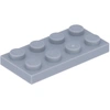 Image de LEGO : 50 Plaques, Größe 2x4 Noppen in Hellgrau