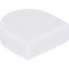 Image de LEGO : 50 tuiles, taille 1x1 plots, arrondies, blanches