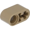 Image de LEGO Technic : 50 Hebelarme 1x2, Pin- und Achsloch, dunkles Beige