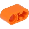 Image de LEGO Technic : 50 Hebelarme 1x2, Pin- und Achsloch, Orange
